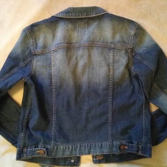Blue GAP Jean Jacket, Medium - Picture 2 of 4